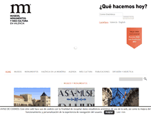 Tablet Screenshot of museosymonumentosvalencia.com